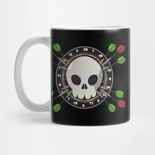 Darts crew Jolly Roger pirate flag (no caption) Mug